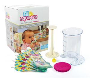 Picture of FNS50014 Fill`N Squeeze zestaw z saszetkami do karmienia dzieci